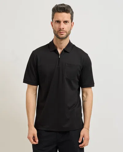 Bugatti T-shirts And Polos In Nero Scuri