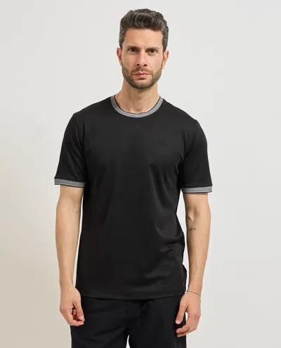 Bugatti T-shirts And Polos In Nero Scuri
