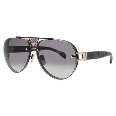 Bugatti Unisex Black Rectangular Sunglasses 05bk In ["black"]