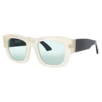 Bugatti Unisex Black Rectangular Sunglasses 48mbnebk In ["black"]