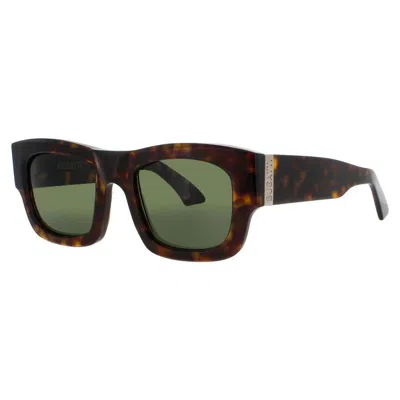 Bugatti Unisex Green Rectangular Sunglasses 48mhav In ["green"]