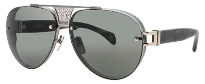 Bugatti Unisex Titanium Sunglasses, Style 05, 62-13-147 In Orange