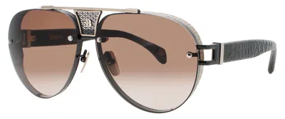 BUGATTI BUGATTI UNISEX TITANIUM SUNGLASSES, STYLE 05