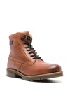 Bugatti Valere Comfort Lace-up Boots In Brown
