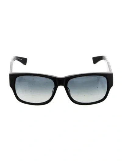 Pre-owned Bugatti Wayfarer Gradient Sunglasses In Green