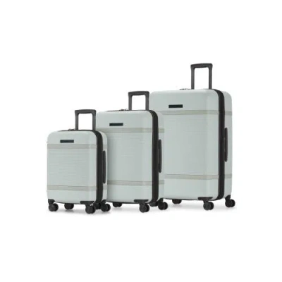 Bugatti Wellington 3 Piece Hardside Luggage Set With Tsa Lock In Green