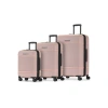 Bugatti Wellington 3 Piece Hardside Luggage Set With Tsa Lock In Pink