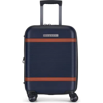 Bugatti Wellington Hardside Carry-on Luggage With Tsa Lock In Navy