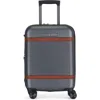Bugatti Wellington Hardside Carry-on Luggage With Tsa Lock In Pewter