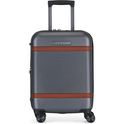 Bugatti Wellington Hardside Carry-on Luggage With Tsa Lock In Pewter