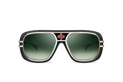 Bugatti Women's 99 Mm Black White Gold Eyeglasses In Multi