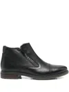 Bugatti Zip Chelsea Boots In Black