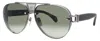 Bugatti Unisex Sunglasses In Silver