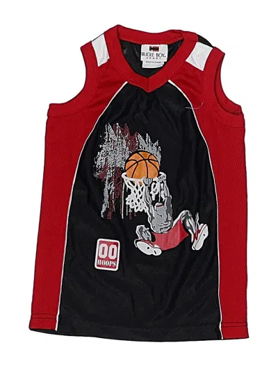 Pre-owned Bugle Boy Sport Kids' Sleeveless T-shirt In Red