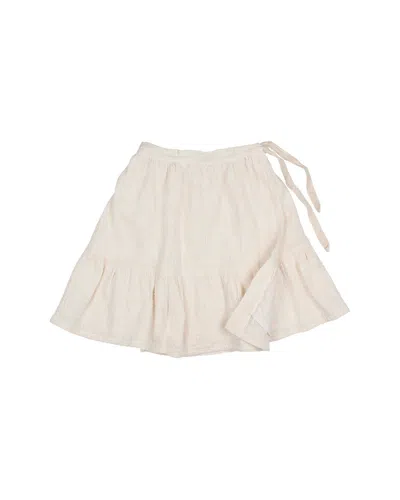 Buho Kids' Alice Romantic Skirt In Neutral