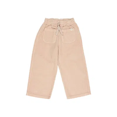 Buho Kids' Girl's Corduroy Pants In Rose In Multi