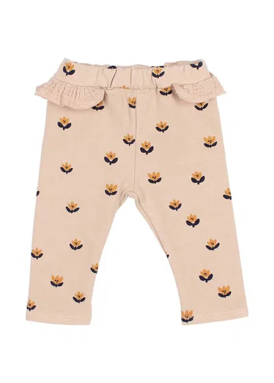 Buho Kid's Naif Baby Leggings In Rose In Neutral
