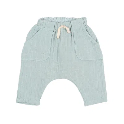 Buho Kids Muslin Pants In Blue