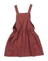 Buho Búho. Toddler Girl Overalls Chocolate Brown Size 6 Tencel In Brown