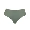 Bukawaswim Women's Green Beaulieu Olive Mid-rise Bottoms - Econyl® Regenerated Nylon In Green