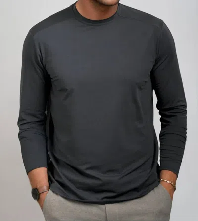 Buki Cinqo Long Sleeve T-shirt In Blue Night