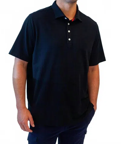 Buki Cinqo Polo In Black