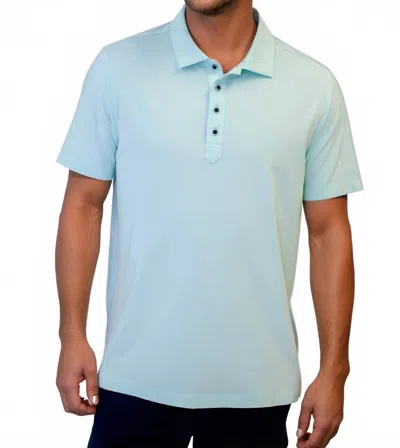 Buki Cinqo Polo Shirt In Julep In Blue