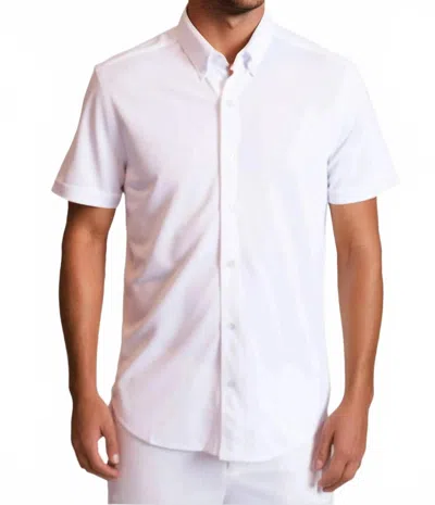 Buki Classic Short Sleeve Tech Shirt In White