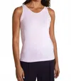 Buki Collagen Camisole In Blush Pink In White