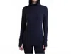Buki Collagen Hoodie In Black In Blue