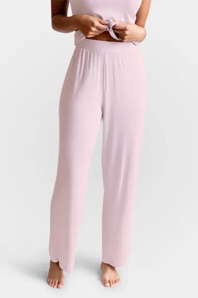 Buki Collagen Lounge Pant In Blush Pink