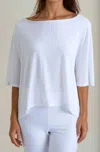 Buki Como Crew T-shirt In White In White