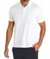 Buki Coolest Polo Tech Shirt In White In White