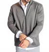Buki Destination Collection Full Zip Tech Jacket In Charcoal Grey In Gray