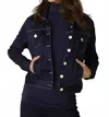 Buki Neo-tech Jacket In Black In Blue