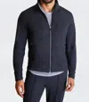 Buki Breckenridge Full-zip Sweatshirt In Charcoal Grey In Blue