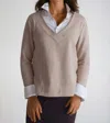 Buki Power Vee 'sweater' Sweatshirt In Camel In Neutral