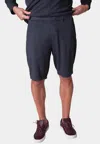 Buki Scrimmage Shorts In Charcoal Grey In Blue