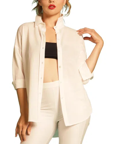 Buki Single Shot Blouse In White