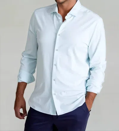 Buki Single Shot Long Sleeve Tech Shirt In Light Blue