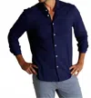 Buki Single Shot Long Sleeve Tech Shirt In Navy In Blue