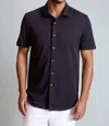Buki Single Shot Short Sleeve Tech Shirt In Black In Black