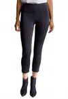 Buki Straight Skinny Legging Pant In Black In Blue