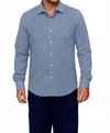 Buki Studio Dot Long Sleeve Tech Shirt In Blue In Blue