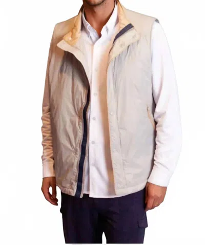 Buki Tech Vest In Silver Grey In Brown