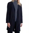 Buki Travel Duster Jacket In Black In Black