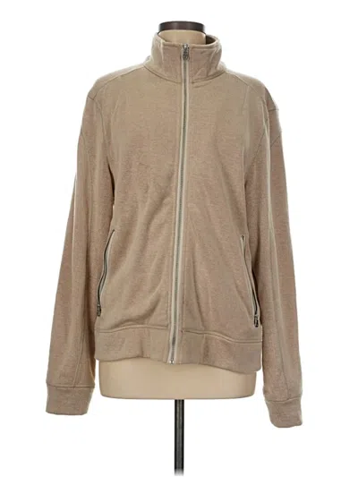 Pre-owned Buki Zip Up Hoodie In Tan