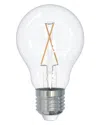 Bulbrite 4-pack 40-watt Smoke Tubular T9 Long Bulbs With Vintage Spiral Filaments