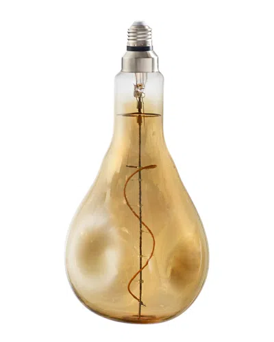 Bulbrite 4w Led Droplet Grand 2000k Filament Nostalgic Bulb In Yellow