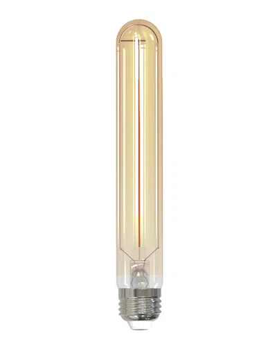 Bulbrite Led Filament Pack Of 4-5w 7.5 Inch Bulb With Antique Finish In Yellow